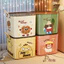 Thùng Nhựa Đựng Đồ Đa Năng Cookie Có Nắp, Hộp Đựng Quần Áo, Đồ Chơi, Chăn Mền Có Quai Xách Tiện Lợi