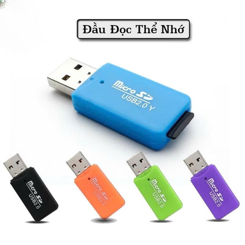 Đầu Đọc Thẻ USB 2.0 Tốc độ cao ĐỌC THẺ NHỚ