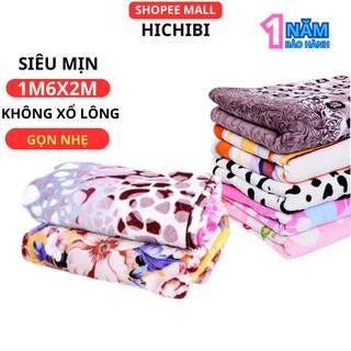 Chăn mền lông tuyết nặng 500g cotton 1.6x2m mềm mịn ấp áp gọn nhẹ cao cấp [ NHẬP TẠI XƯỞNG]