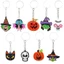 5 Chiếc Đồng Hồ Móc Khóa Hoạt Hình Chìa Khóa Trẻ Em Ba Lô Mặt Dây Chuyền Halloween Phụ Kiện Quà Tặng