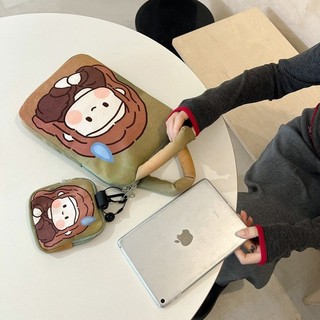Hoạt Hình Dễ Thương Thế Giới Tranh Nổi Tiếng Mềm Túi Laptop Chống Sốc Lót Bảo Vệ Máy Tính 37cm Máy Tính Bảng 47cm Laptop