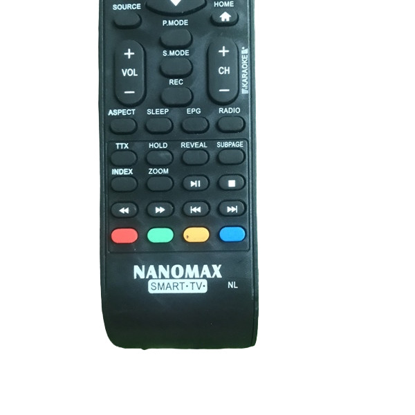 tay điều khiển remote từ xa tivi nanomax smart TV hàng mới-kèm pin