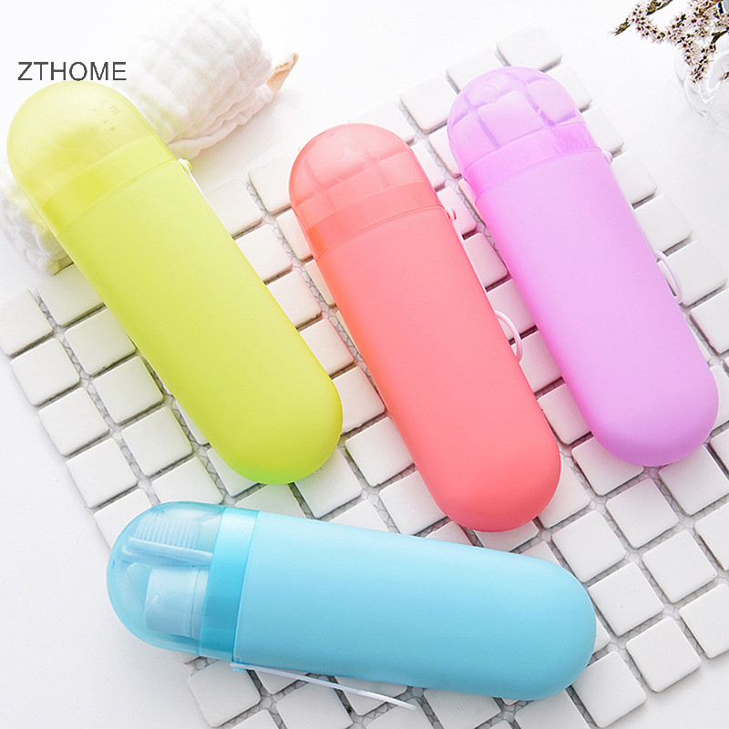 Zthome Di Động Du Lịch Kem Đánh Răng Giá Đỡ Bàn Chải Đánh Răng Phụ Kiện Phòng Tắm Hộ Gia Đình Bảo Quản Ngoài Trời Giá Đỡ Tổ Chức Cho Phòng Tắm HOT