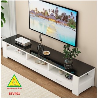 Kệ tivi để sàn bằng gỗ hiện đại phòng khách BTV401 -VĐ Smart Furrniture NỘI THẤT LẮP RÁP VIENDONGADV
