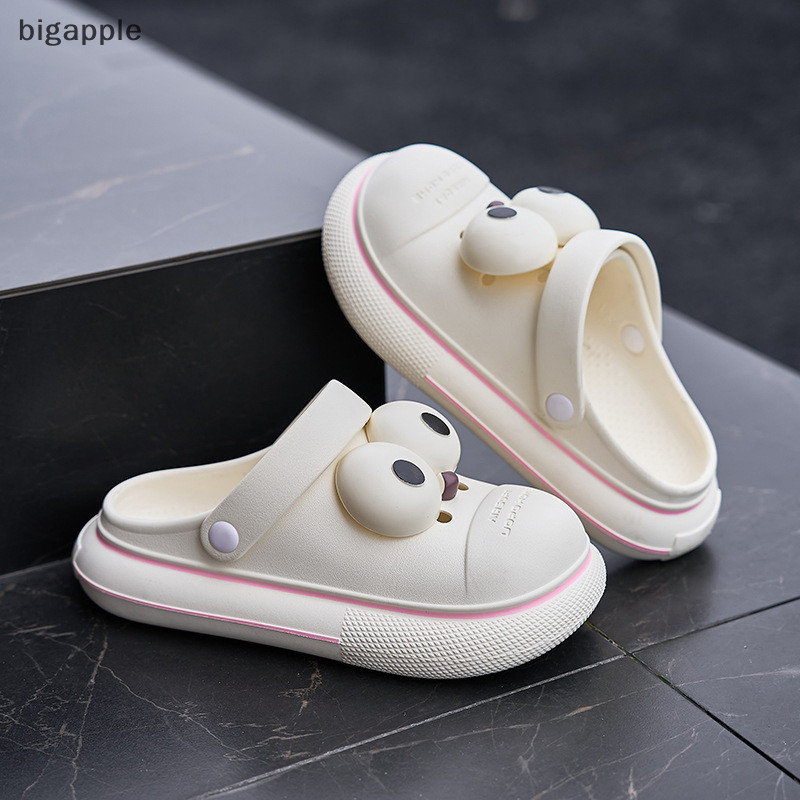 Bigapple 1 Cặp Hoạt Hình Ngộ nghĩnh Anime Phụ Kiện Ngộ nghĩnh Mắt Lớn DIY Trang Trí Khóa Giày Khóa Hoa Giày Ch Phụ Kiện RDG