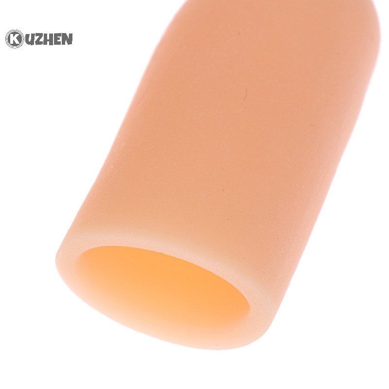 Kuzhen 10 Cái / bộ Gel Silicon Bảo Vệ Ngón Tay Cái Giảm Đau NÓNG