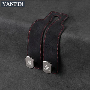 Dành Cho Xe Nissan Mới Da Lộn Móc Đôi Móc Thời Trang Vanette Teana Almera Sylphy Grand livina X trail latio Serena Navara Frontier Sunny