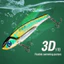 1 Chiếc VIB Lure Spinner Balancer Chìm 5g / 7g / 10g / 15g Mồi Cứng Mắt 3D Với Móc Treble Đôi
