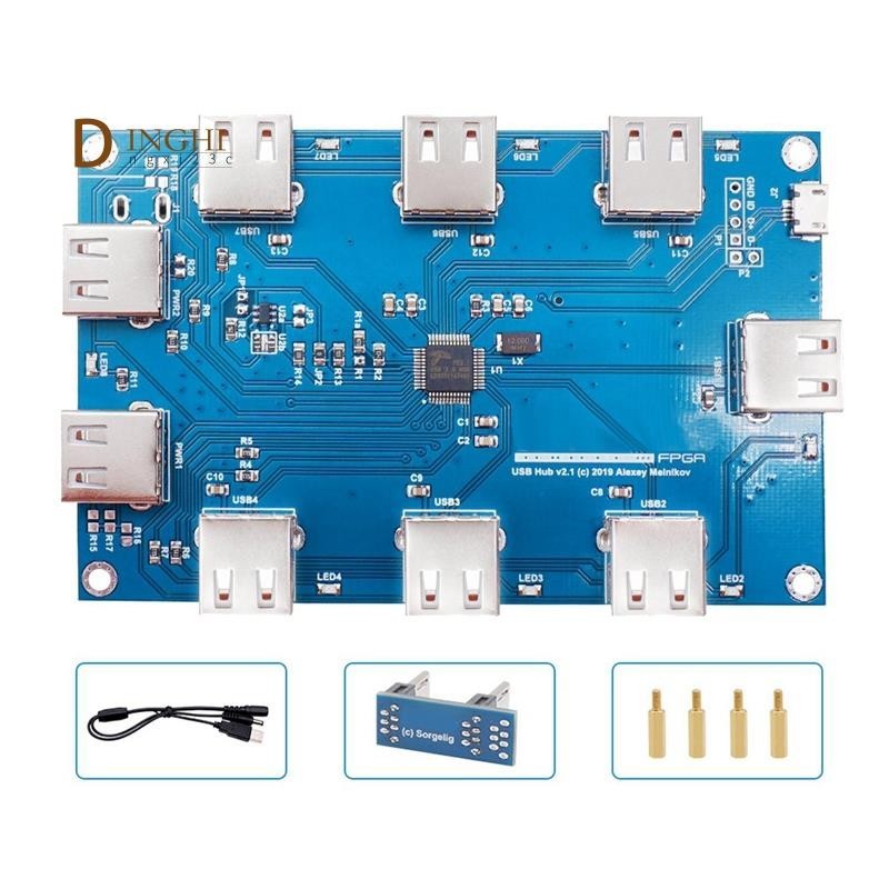 Dành Cho Mister USB Hub V2.1 Ban 9 Cổng USB Phụ Kiện Cho Terasic DE10 ...