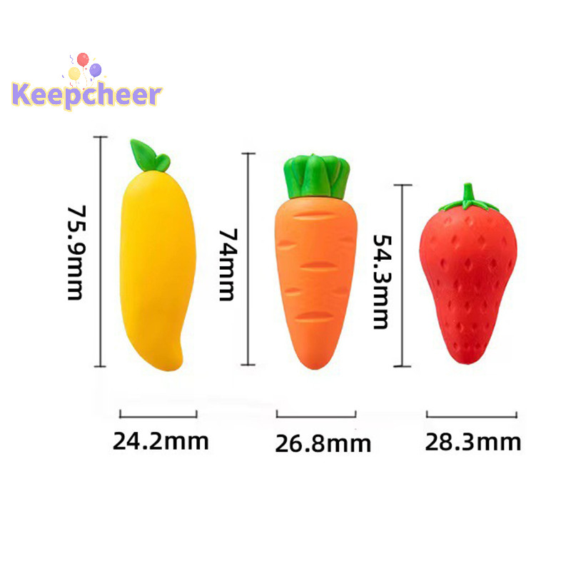 [Keepcheer] Quả Lớn Sáng Tạo Cà Rốt Tẩy Độc Đáo Và Dễ Thương Văn Phòng Phẩm Trường Học Đồ Dùng Văn Phòng Trẻ Em Học Sinh Bút Chì Tẩy Quà Tặng Giải Thưởng [Mới]