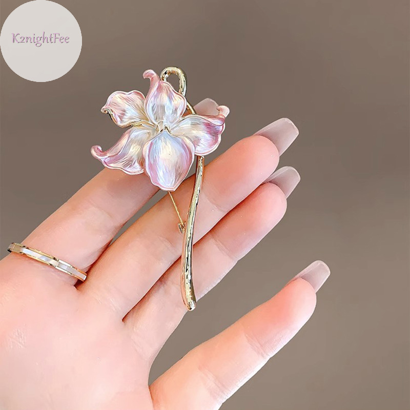 K2nightfee Phong Cách Mới Tính Khí Cảm Giác Nước Lily Men Hoa Lily Trâm Cài Cho Nữ Đám Cưới Tiệc Văn Phòng Cài Áo Quà Tặng VN