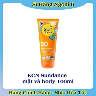 Kem & xịt chống nắng mặt, body Sundance không thấm nước của Đức