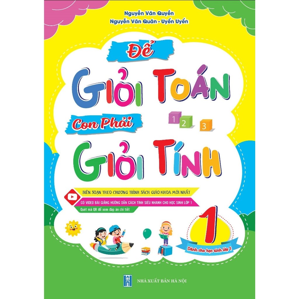 Ảnh Sách - Để Giỏi Toán Con Phải Giỏi Tính - Dành cho học sinh lớp 1,2,3 ,4 (lẻ tùy chọn) 2