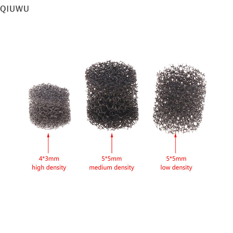 Qiuwu 10 cái bộ phận sửa chữa tai nghe nhét tai: khoang trước, đệm cotton, miếng bọt biển