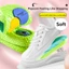Đế Sneaker GILL, Đế Chỉnh Hình Độ Đàn Hồi Cao Chống Đau, Đế Boot PU Mềm 4D Chống Sốc Đa Năng