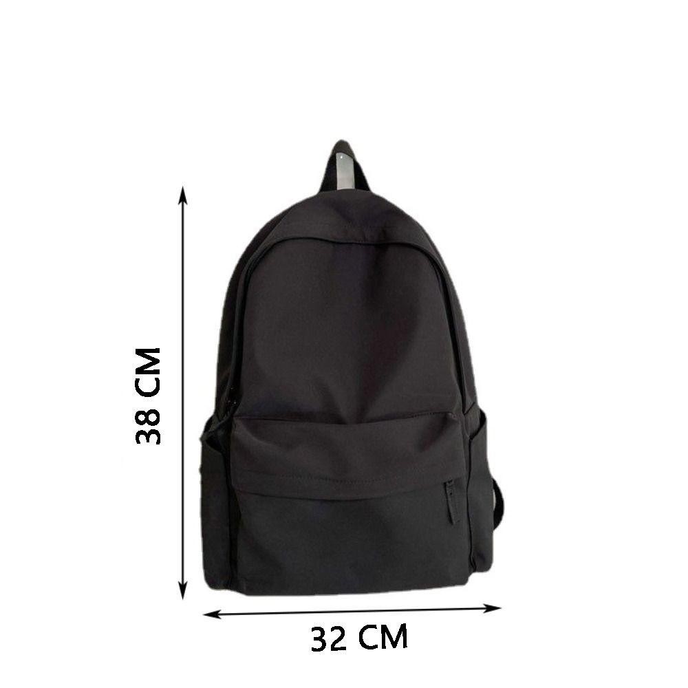 Ba lô đa năng YMIFI, Ba lô học sinh đi học sức chứa lớn không thấm nước, Túi máy tính Nylon hợp thời trang có thể giặt màu đen xám trắng đỏ Unisex
