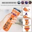 Máy chiếu đèn pin Halloween CHEESELY, với 24 mẫu Đồ chơi đèn pin máy chiếu phát sáng ma bí ngô, Đèn ngủ vui nhộn tương tác Đèn pin chiếu trẻ em