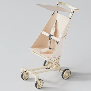 Xe đẩy em bé siêu nhẹ, xe đẩy em bé đi bộ đồ tạo tác, xe đẩy, xe đẩy du lịch gấp gọn nhẹ, xe đẩy dù đi bộ đơn giản cho