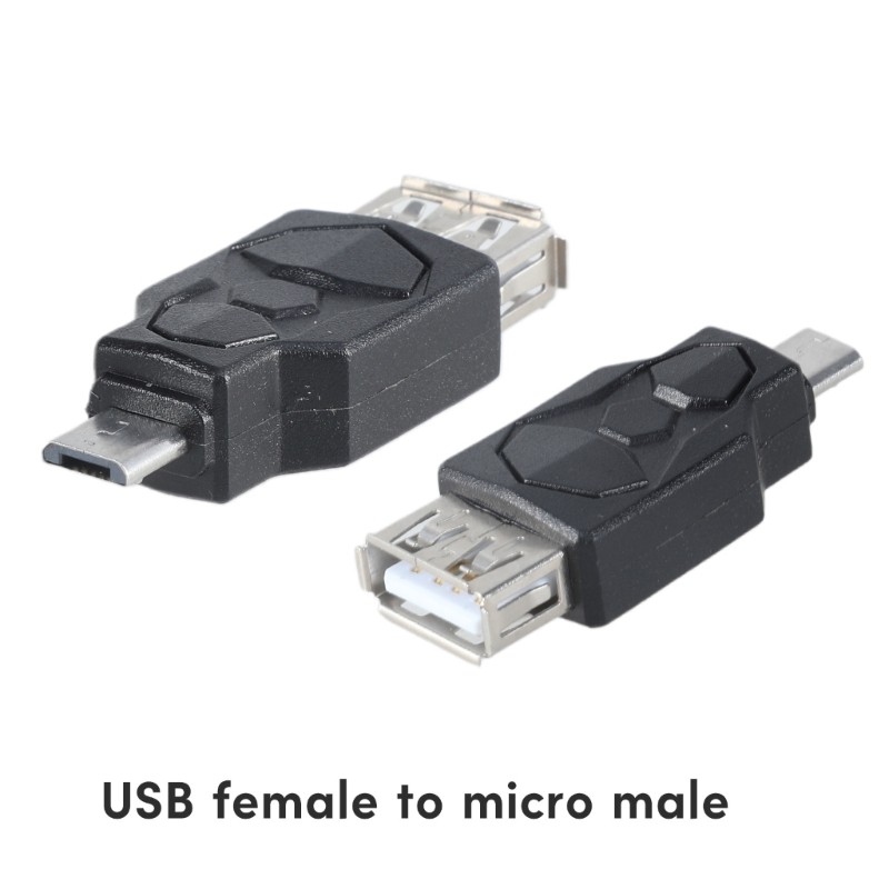 Ppy Bộ chuyển đổi USB sang Micro/Mini USB, 480Mbps, nam/nữ, dùng cho điện thoại, máy tính bảng, sạc