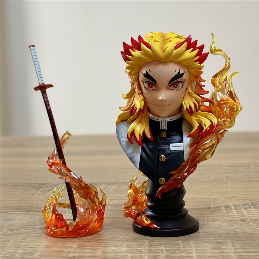 Mô hình Rengoku viêm trụ Diệt Quỷ Kimetsu No Yaiba siêu chất | Shopee ...