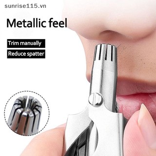 Srvn 1 Tông Đơ Cắt Mũi Cho Nam Di Động Bằng Thép Không Gỉ Tông Đơ Hướng Dẫn Sử Dụng Cho Máy Cạo Râu Có Thể Giặt Mũi Tai Kéo Tóc.