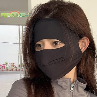 [Fernweh] Mặt nạ mùa hè Phần mỏng Mặt nạ chống nắng toàn mặt Uv Thời trang ngoài trời Mặt nạ lụa băng thoáng khí Mặt Kini [MỚI]