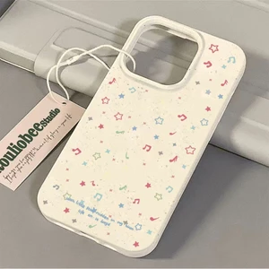 Ốp điện thoại âm nhạc đáng yêu cho Samsung s22 s22plus ultra Case Girly S23 S23Plus s23fe s24 s24plus s24ultra Vỏ thân thiện và phân hủy thân thiện với môi trường