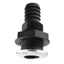 Phụ kiện đầu nối ống, Đầu nối ống xuyên ống màu đen 20 mm, Lắp ống nước bơm nhựa chất lượng cao cho thuyền thoát nước du thuyền