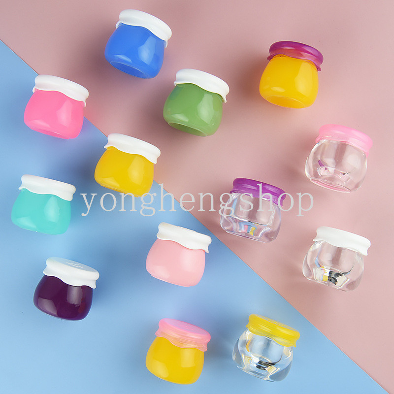 10g Mini Rỗng Lọ Nồi Trái Cây Mứt Chai Du Lịch Di Động Mỹ Phẩm Môi Men ...