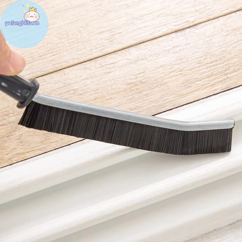 Pufangbliss Hard-Bristled Crevice Bàn chải làm sạch vữa Cleaner Chà Bàn chải gạch sâu Khớp crevice Bàn chải làm sạch Phụ kiện VN