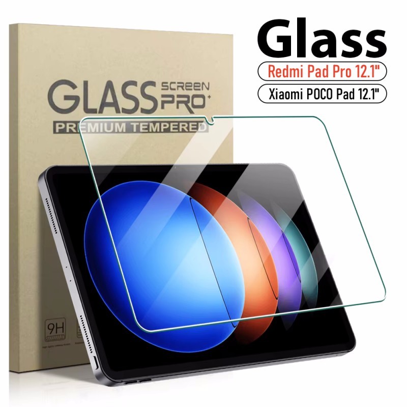 Phim Kính Cường Lực Cho Redmi Pad Pro 12.1 Inch 2024 9H HD Chống Trầy Xước Xiaomi POCO Pad 12.1 "Phim Bảo Vệ Màn Hình