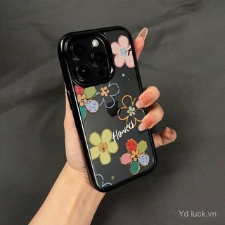 Ốp điện thoại trong suốt bán chạy đơn giản đầy màu sắc Hoa đơn giản độc đáo Thích hợp cho iPhone 14pro 16pro 14plus 15 14 13promax 12pro 11 13pro x x xsmax xr 7plus 8plus xs Vỏ điện thoại chống sốc