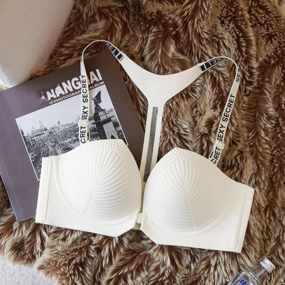Áo Ngực GOJO Không Dây Kiểu V Sâu, Chống Sốc & Flow Xệ, Khoá Phía Trước