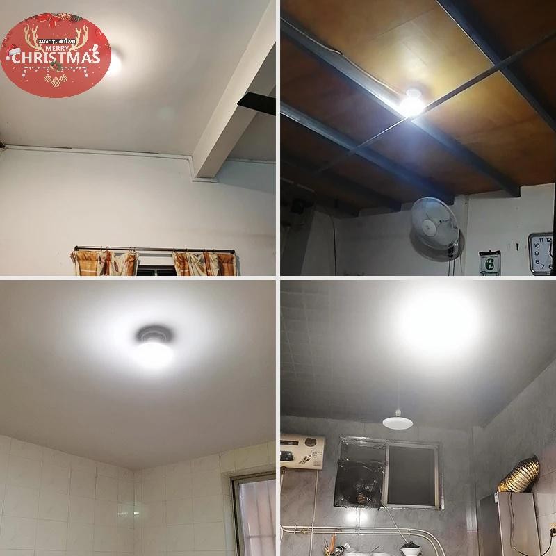 Bóng Đèn LED XUAN E27 Đèn Led Siêu Sáng 20W 220V UFO Đèn Led Đèn Trong Nhà Trắng Đèn Bàn Đèn Nhà Để Xe VN