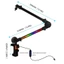 Giá đỡ Mic YRBWD, 360 chắc chắn° Micro xoay Cánh tay bùng nổ, Mic tay có thể điều chỉnh đa năng cấp chuyên nghiệp Gắn trên bàn Podcasting