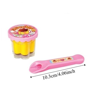 Đồ chơi cho ăn bánh pudding YONDR, Đồ chơi mô phỏng đồ chơi bánh pudding dâu tây, Mới lạ Giả vờ chơi giáo dục sớm Thức ăn cho ăn Đồ chơi nhà chơi Đồ chơi trẻ em