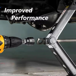 Kéo Jack Adapter Cross Jack Ổ Cắm Máy Khoan Adapter Đính Kèm Chịu Lực Tự Động Sửa Chữa Xe Tải Phụ Kiện caudeyvn