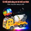Kids Electric Toy Vehicles Fire Truck/Police Car/Mixer Truck Witch Music & LED Lights