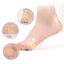 EBINLANDS 10 Miếng Lót Vỉ, Miếng Dán Hỗ Trợ Gót Chân Gel Bảo Vệ Gót Chân, Gel Thoáng Khí Grip Giảm Đau Giày Dán Chăm Sóc Bàn Chân