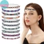 Sund Pha Lê Ngọc Trai Bohemian Phụ Kiện Tóc Kim Cương Giả Đính Hạt Băng Đô Quấn Tóc Co Giãn Phong Cách Hàn Quốc VN