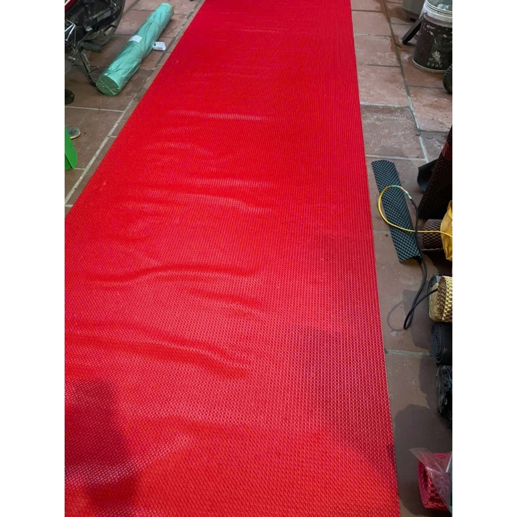 [Khổ 1m-3m] - Thảm Nhựa Gai Hoa Cúc Chống Trơn Loại 1 mềm chống trơn trượt cực kì tốt bám sàn chống thấm nước