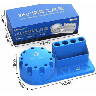 [COD] Đế Cắm Tô Vít Xoay 360 Độ Nhựa Chống Trượt Kèm Banh Nhíp, Đồ Nghề Sửa Chữa Đa Năng Tiện Dụng