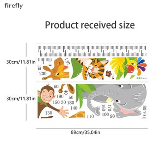 [Firefly] Miếng dán chiều cao động vật tự dính mới cho phòng trẻ em Đo chiều cao cho trẻ mẫu giáo Trang trí tường [VN]