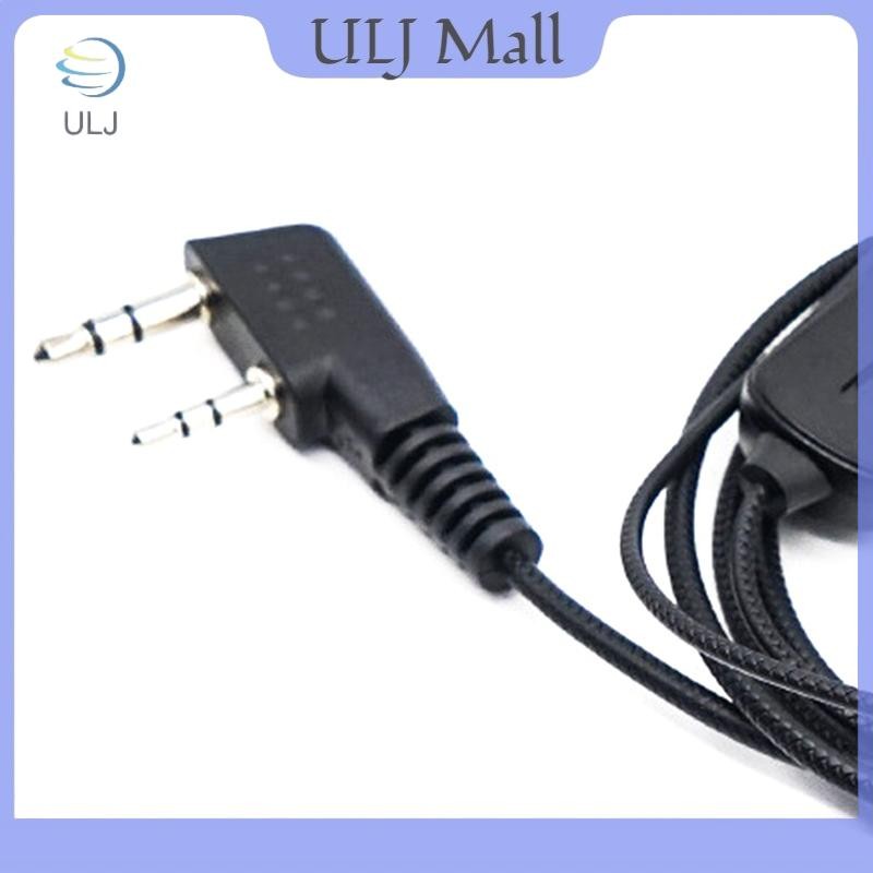 Tai nghe ULJ EarHook cho BF760 BF996 Walkie Talkie Walkie Talkie Tai nghe Mic K-Plug Tai nghe vô tuyến hai chiều Ham có dây.
