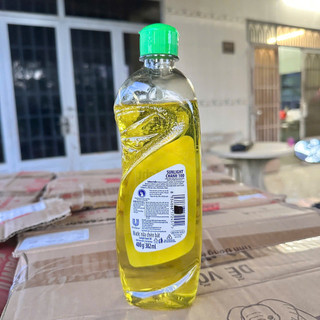 Combo 2 Chai Nước rửa chén Sunlight thiên nhiên hương chanh 400g/chai đánh bay dầu mỡ cứng đầu