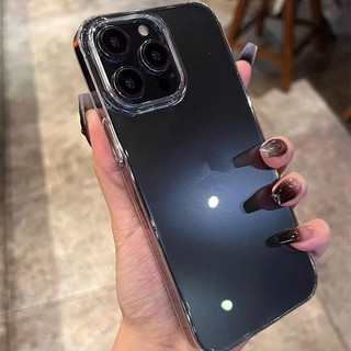 [JLK] Ốp Điện Thoại Trong Suốt Siêu Mỏng Cho iPhone 17Air 17 Pro 16 15 14 13 Pro Max Vỏ Cứng Trong Suốt Mờ Chống Sốc
