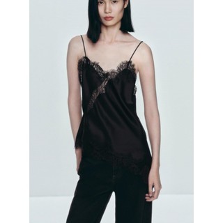 Áo Vest phong cách đồ lót ren ZARA 5919105
