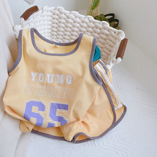 Mùa hè Nguyên Chất Cotton Bé Trai Áo Quần Short Hai Mảnh Bộ Trẻ Em Tay Ngắn Top Bóng Rổ Đồng Phục Thể Thao Phù Hợp Với