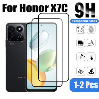 1-2 Chiếc Honor X7c Kính Cường Lực Bảo Vệ Màn Hình Cho Honor X6c X6b X8b X7b X8c X5b X6b Plus 4G Phim Bảo Vệ Kính Chống Va Đập