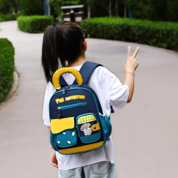 Ba lô trẻ em Ba lô Túi đi học nhẹ Phim hoạt hình Ba lô trẻ em bé trai bé gái Túi du lịch trẻ em